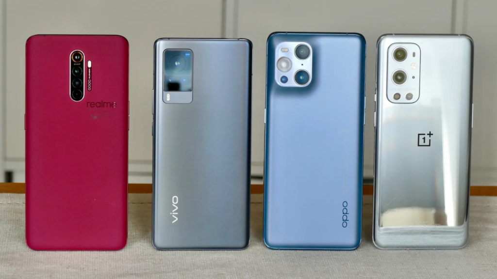 Realme, Vivo & Oppo